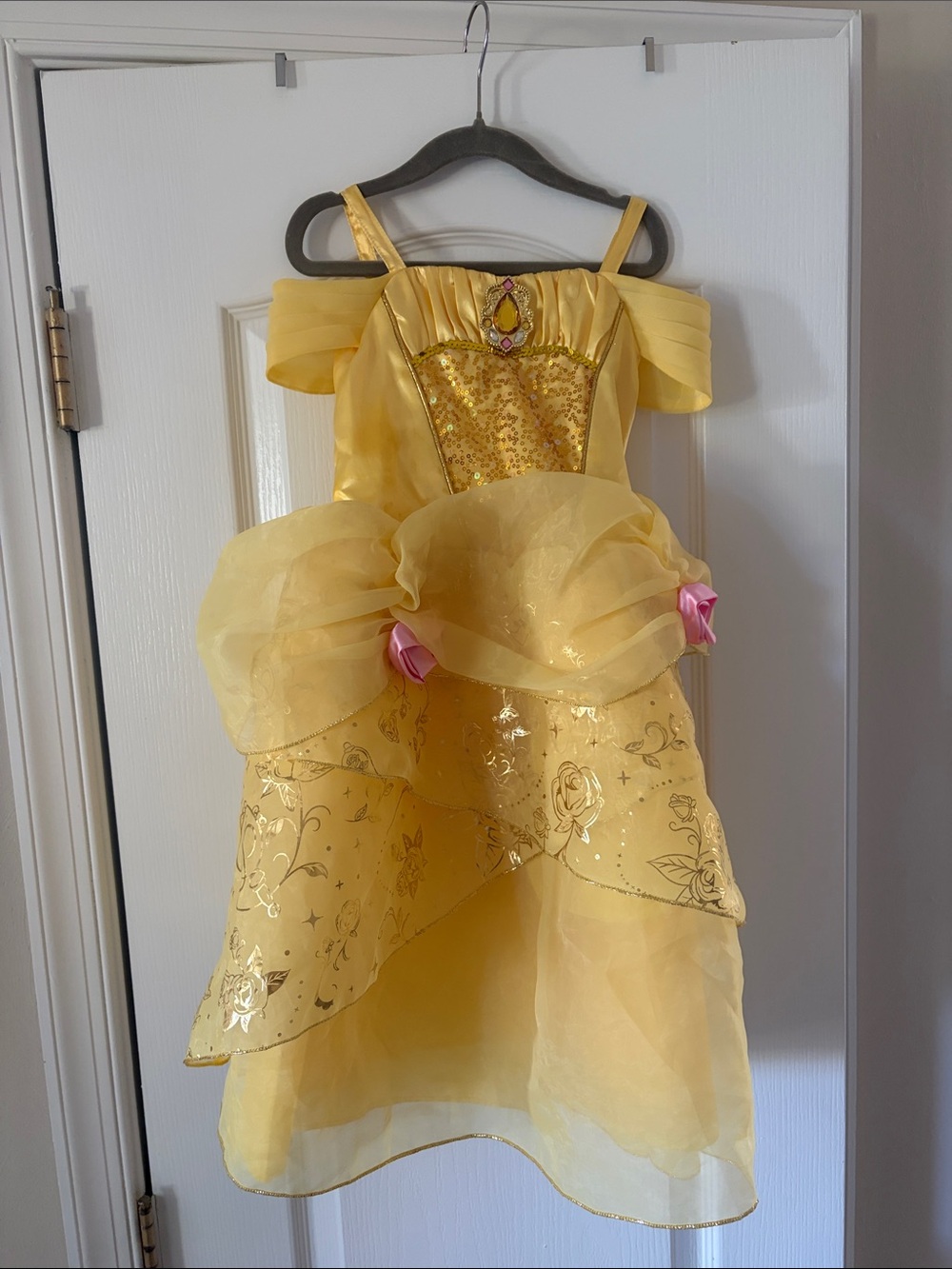 Disney Yellow Princess Ball Gown Costume size 4